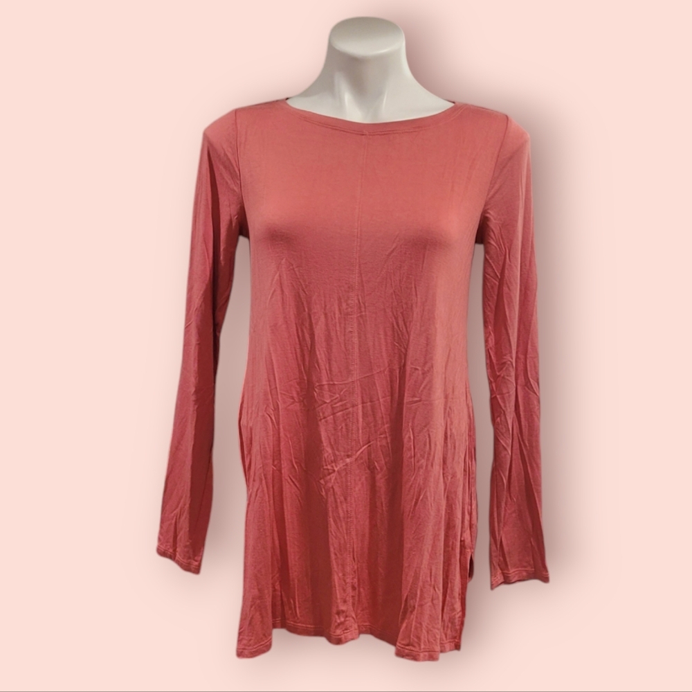 Cable and Gauge Womens Small Long Sleeve Tunic Top